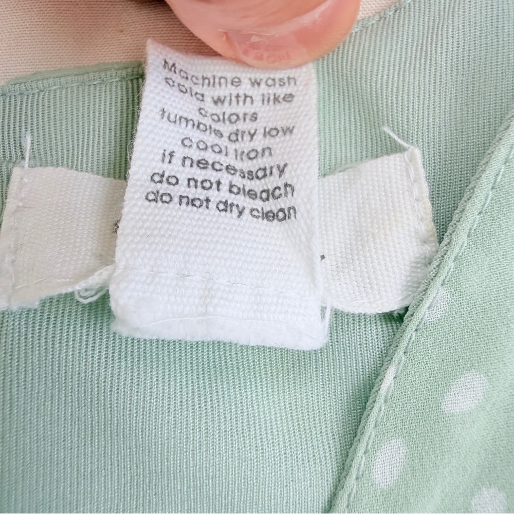 Japna Light Green Long Sleeve Dress - Picture 11 of 14